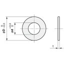 IWATA シムリングFE (10枚入)T0.3 IWATA RF028040030 メカトロ部品 軸受 駆動機器 伝導部品 シムリング(代引不可)