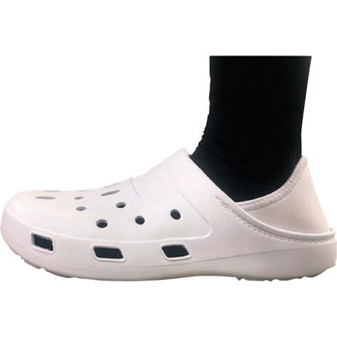 内外ゴム ジャストモード800 ホワイト 7号(24.0~24.5cm) 内外ゴム JM800WHT7 保護具 安全靴 作業靴 サンダル スリッパ(代引不可)