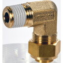 TRUSCO クイックシール継手 エルボ φ4X2.5 呼ビR1/8 TRUSCO TS4X2501LM 空圧用品 流体継手 チューブ 配管継手(代引不可)