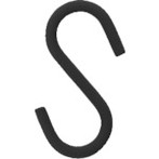 カーボーイ S-HOOK2個入 Mサイズ BLACK カーボーイ SP05 金物 建築資材 建築金物 ...