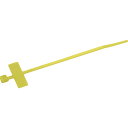 TRUSCO マーキングタイ 長サ100mm (100本入) TRUSCO TRMCU100Y 電子機器 電設配線部品 ケーブルタイ(代引不可)