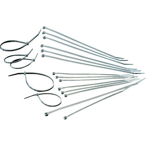 TRUSCO ケーブルタイ幅4.6mm×350mm最大結束φ98耐候性 100本 TRUSCO TRCV350W 電子機器 電設配線部品 ケーブルタイ(代引不可)