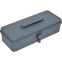 TRUSCO トランク型工具箱 333X137X96.7 アーセナルグレー TRUSCO T320DG 手作業工具 工具箱 スチール製工具箱(代引不可)(4)