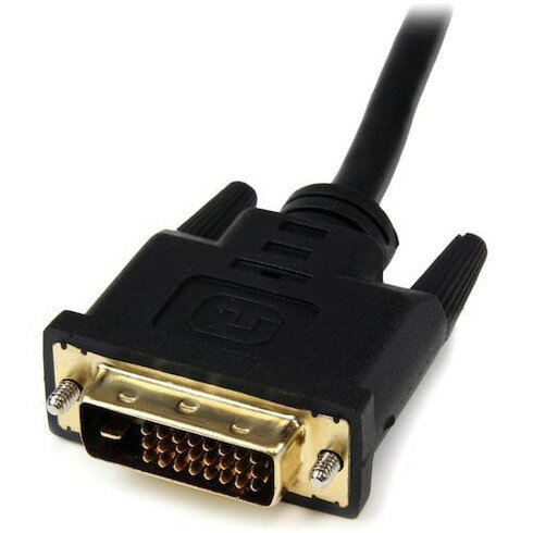 スターテック ディスプレイ変換ケーブル/HDMI - DVI-D/20cm/HDMIメス・DVIオス ス...
