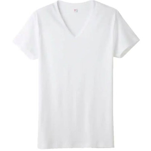 V-Neck - グンゼ YG半袖V首 グンゼ YV0015V03M 保護具 作業服 肌着(代引不可)