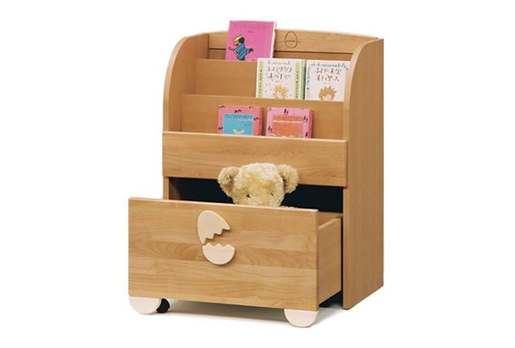 おもちゃ箱 幅60cm 子供 【国産 大川家具 完成品】 家具 木目 木製 子供部屋 チェスト 棚 収納(代引不可)【送料無料】 2