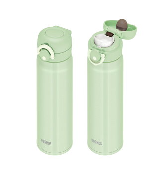 サーモス THERMOS 真空断熱ケータイマグ 500ml JNR-502 MG ミントグリーン ワンタッチ 軽量 コンパクト 保温 保冷 ステンレス ボトル 水筒 携帯マグ 丸洗い【送料無料】