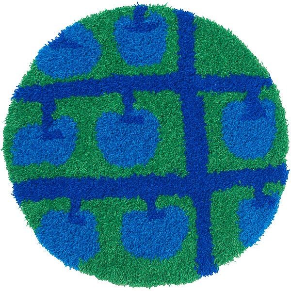 ラグ ラグマット 35X35 Masaru Suzuki リンゴノキ パツド カーペット 絨毯 カワイイ オシャレ ホットカーペット対応 スミノエ(代引不可)【送料無料】