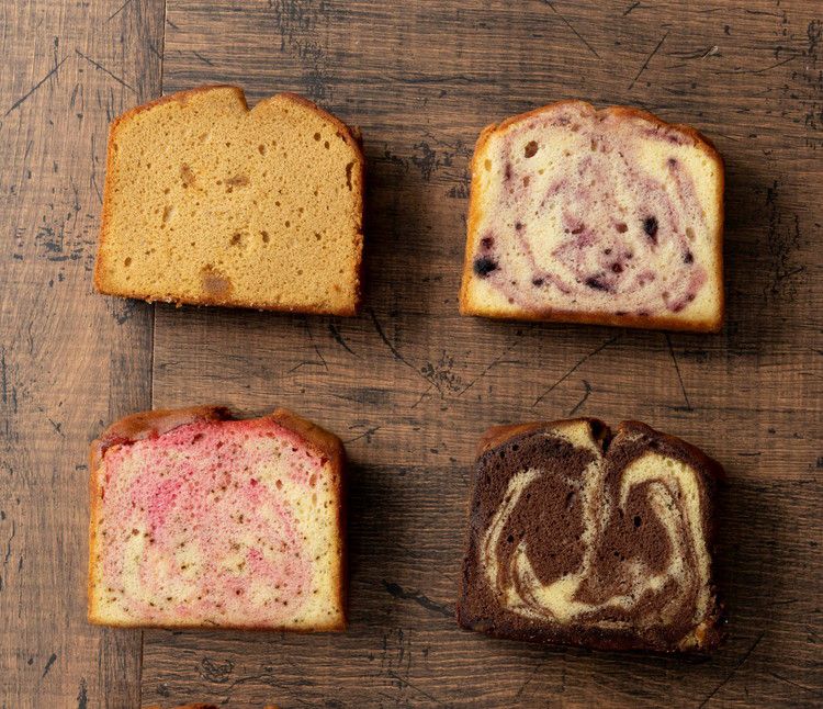 リコメン堂ホームライフ館のホシフルーツ 果実のしっとりパウンドケーキ 4個 パウンドケーキ スイーツ(代引不可)【送料無料】｜アングル2