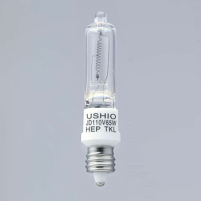 ミニハロゲンランプ JD110V65WHE-B エルパ ELPA 朝日電器
