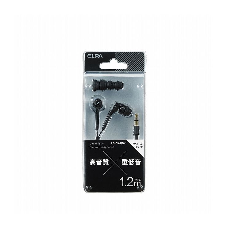 ī���Ŵ� ELPA ���ʥ륿���ץ��ƥ쥪�إåɥۥ� RD-CI01(BK)