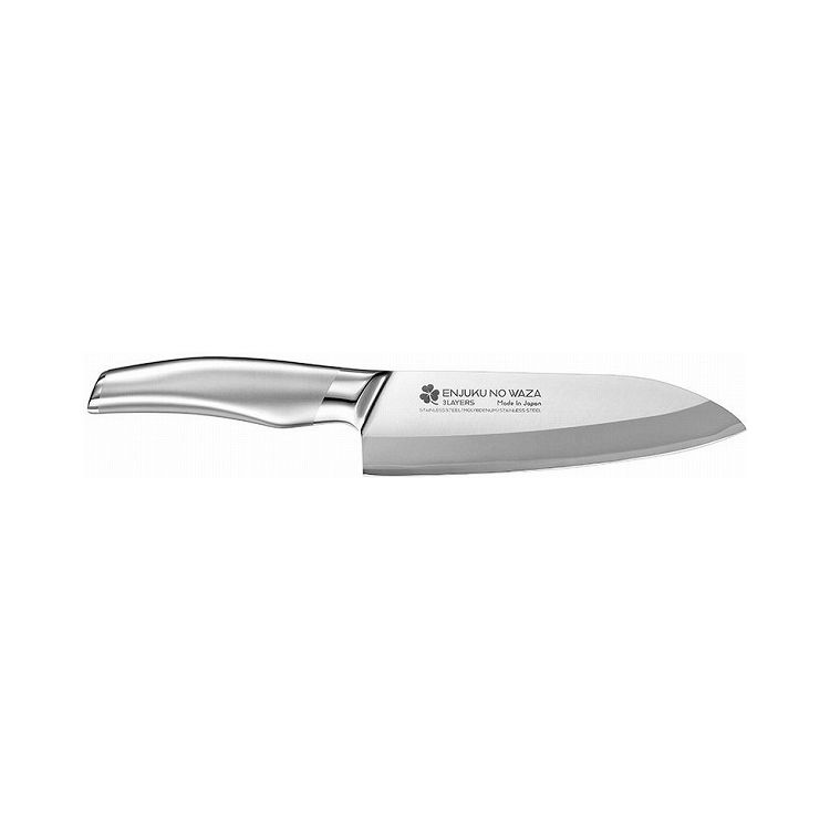 Sanjo High-Carbon Steel 170mm Santoku (All-Purpose Knife) | Japanese Kitchen Knife