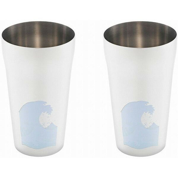 日本製 燕三条 ステンレスタンブラー420ml (花火) 2P(代引不可)【送料無料】