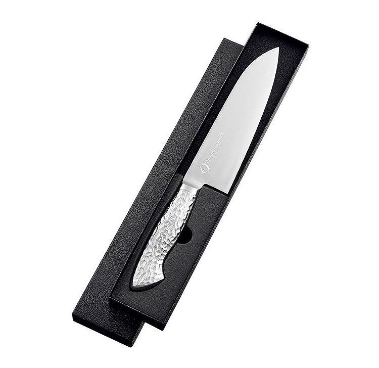 Sanjo High-Carbon Steel 180mm Santoku (All-Purpose Knife) | Japanese Kitchen Knife – view 2