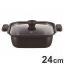 囲 -KAKOMI- IH対応角型卓上鍋 24cm IH対応 引き出物 日本産 国産 調理器具 料理道具 キッチン用品 台所用品 キッチン 台所 引っ越し(代引...