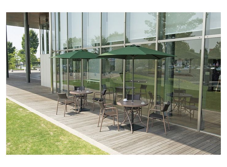 折りたたみ式テーブル アルミ製 クーポス アルミフォールディングテーブル ガーデンファニチャー ガーデン テーブル 机(代引不可)【送料無料】