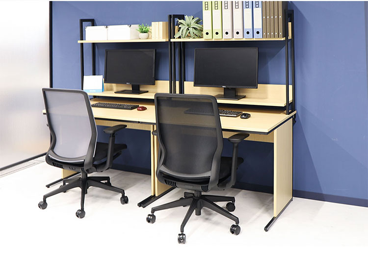 オフィスデスク 幅80cm 奥行60cm 800×600 ワークデスク 木製 平机 パソコンデスク 事務机 おしゃれ オフィス シンプル 会社 机 WDH-8060 オフィスワーク デスク PC(代引不可)【送料無料】 [3]