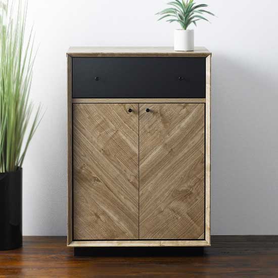 矢張り キャビネット 幅59 スリム 大容量 収納 カウンタ— 木製 木目調 おしゃれ 北欧 ヴィンテージ ア..