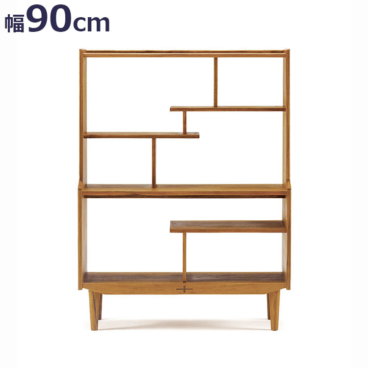 エッダ EDDA オープンシェルフ 北欧ビンテージスタイル シンプルデザイン オイルフィニッシュでナチュラル&ハンドメイド ハイクオリティロープライス シェルフ 90cm×31cm(代引不可)【送料無料】【ポイント10倍】