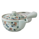 66390 波佐見焼 錦草花 MS雀口中急須 250ml(代引不可)【送料無料】