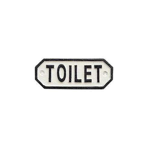 63577 サインプレート TOILET ホワイト(代引不可)
