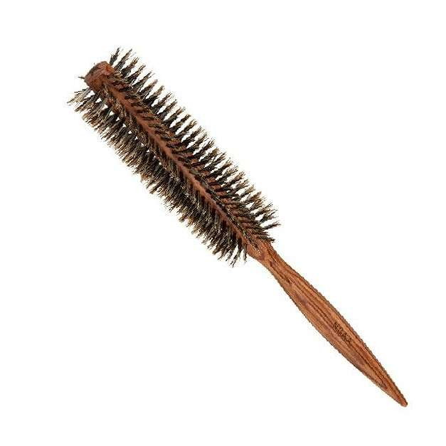 Brushes, Combs - (NB-BSN35)N.B.A.A.ソフトロールブラシ35 ナチュラルウッド(代引不可)【送料無料】