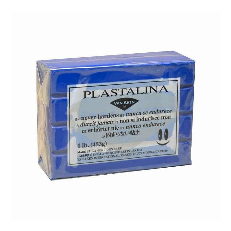 MODELING CLAY(モデリングクレイ) PLASTALINA(プラスタリーナ) 粘土 ブルー 1Pound...