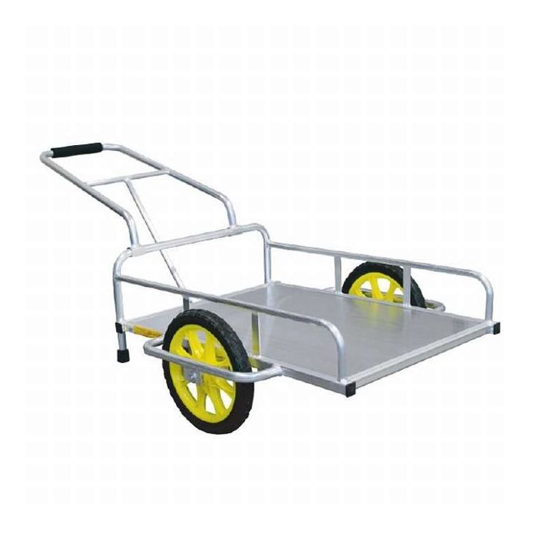 アルミリヤカー14型FT(グリップ付)(代引不可)【送料無料】