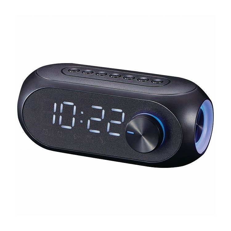 アイトック ワイヤレススピーカー付クロック 6191 インテリア 寝具 収納 時計【送料無料】