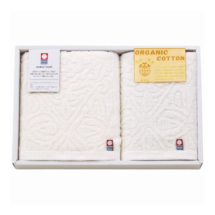 【商品詳細】化学物質を使わず、綿本来の柔らかさのタオルです。ふっくらの心地よさをお届けします。現品サイズ・内容:34×80cmフェイスタオル1枚・34×35cmウォッシュタオル1枚・綿100％・［日本製］製造国:日本【送料について】北海道、沖縄、離島は送料を頂きます。