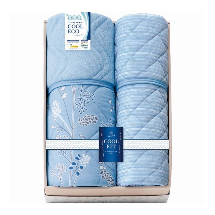 大協加工 冷感&オールシーズンパイル 肌布団&敷パット ロザーナ ギフト 贈り物 贈答品【送料無料】(3.0)