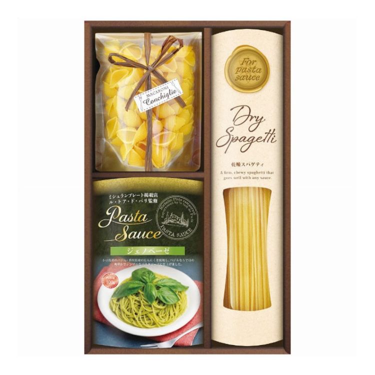 【商品詳細】ミシュランプレート掲載店、ル・トア・ド・パリ監修のパスタソースは、ゆでたパスタにあえるだけの簡単調理で本格的な味わいのパスタがいただけます。原材料:スパゲティ：強力小麦粉（国内製造）、デュラム小麦のセモリナコンキリエ：デュラム小...