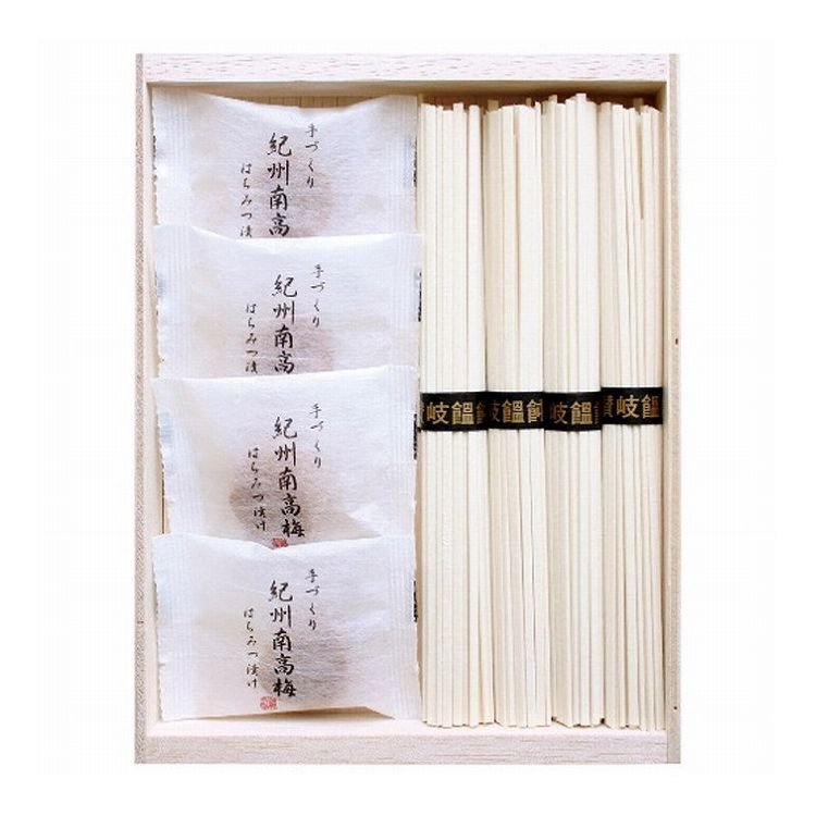 三盛物産 紀州南高梅・讃岐うどん詰合せ RUU-100 グルメ 人気 おすすめ ギフト 贈答 取り寄せ お取り寄せグルメ お取り寄せ 贈り物