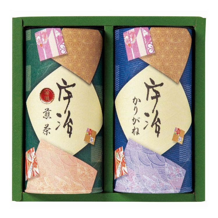 宇治茶詰合せ IC-40 浪速茶業 抹茶 宇治抹茶 茶 ギフト 贈り物 贈答品 グルメ【送料無料】