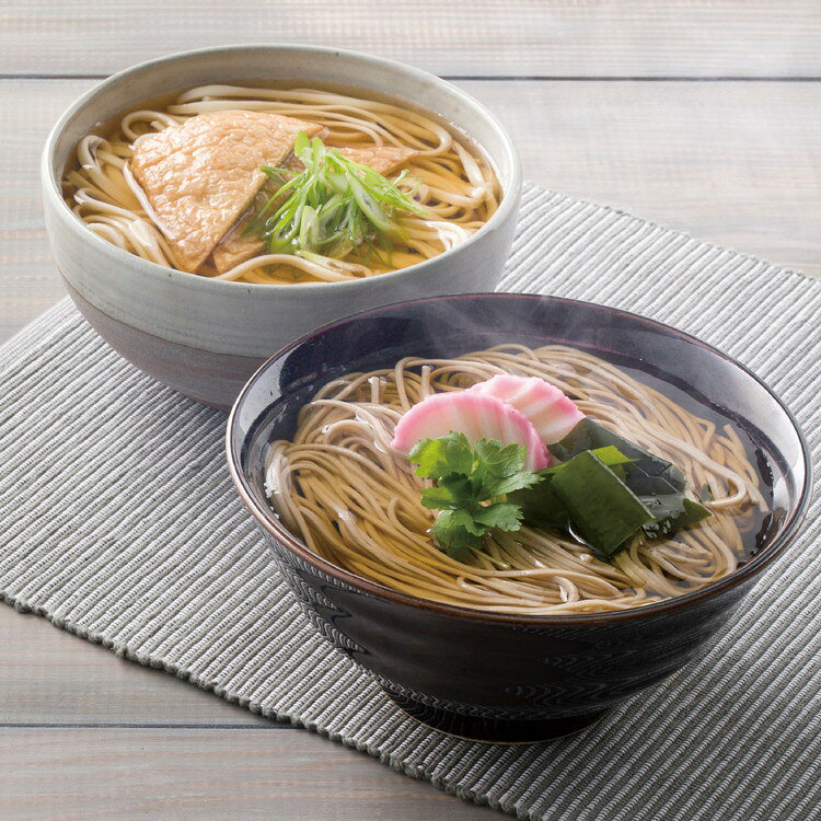 リコメン堂ホームライフ館の信州そば・讃岐うどん詰合せ SF-10E よし井 信州そば 蕎麦 讃岐うどん うどん 讃岐 黒姫山 信州 ギフト 贈り物 贈答品 グルメ【送料無料】｜アングル2