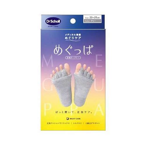 Scholl's Wellness ドクター・ショール めぐっぱ足指オープナー グレー drscholl00540 Scholl's Wellness ドクター・ショール めぐっぱ足指オープナー グレー drscholl00540