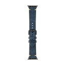 LEPLUS NEXT Apple Watch 42(Series 1,2,3)/44/45/46/49mm バンド CORVIN ヴィンテージ調レザーバンド ネイビー LN-AW49B17NV【送料無料】