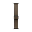 LEPLUS NEXT Apple Watch 42(Series 1,2,3)/44/45/46/49mm バンド CORVIN 裏面ラバーマグネットレザーバンド ダークブラウン LN-AW49B22BR【送料無料】
