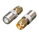 変換名人 アンテナ Fアンテナ→RP-SMA F-RPSMAP(代引不可)【メール便配送】【送料無料】