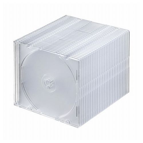 サンワサプライ Blu-ray・DVD・CDケース スリムタイプ・30枚セット・クリア FCD-PU30CLN(代引不可) サンワサプライ Blu-ray・DVD・CDケース スリムタイプ・30枚セット・クリア FCD-PU30CLN(代引不可)