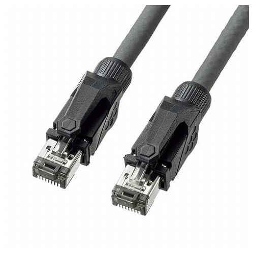 サンワサプライ カテゴリ6A STP LANケーブル KB-T6ASTP-03G…