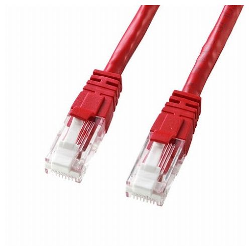サンワサプライ つめ折れ防止カテゴリ6LANケーブル KB-T6TS-07RN(代引不可)
