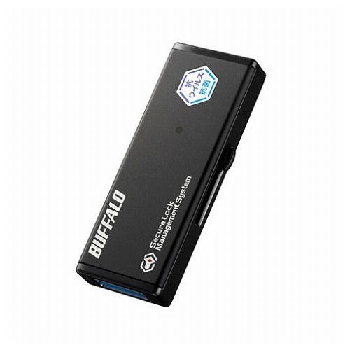 BUFFALO バッファロー USBメモリー 64GB 黒色 RUF3-HSVB64G(代引不可)【送料無料】 1