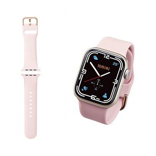 エレコム Apple Watch用シリコンバンド ニュアンスカラー 41/40/38mm AW-41BDSCGPN(代引不可)【メール便配送】【送料無料】 エレコム Apple Watch用シリコンバンド ニュアンスカラー 41/40/38mm AW-41BDSCGPN(代引不可)【メール便配送】【送料無料】