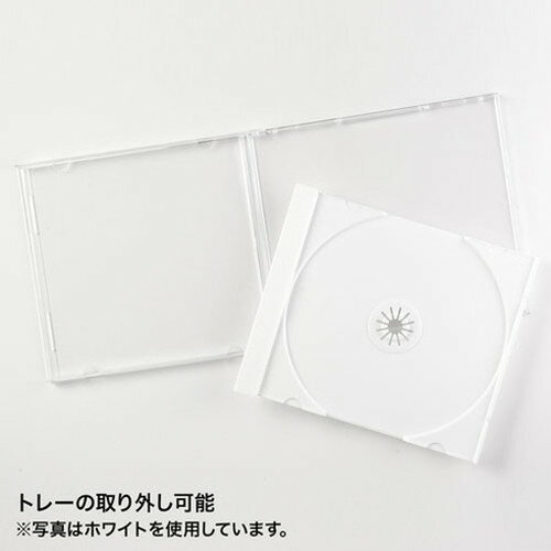 【5個セット 10枚×5 】 サンワサプライ Blu-ray・DVD・CDケース 10枚セット・クリア FCD-PN10CLNX5(代引不可)【送料無料】