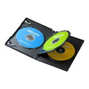 【5個セット 3枚×5 】 サンワサプライ DVDトールケース 3枚収納・3枚セット・ブラック DVD-TN3-03BKNX5(代引不可)【送料無料】(2)
