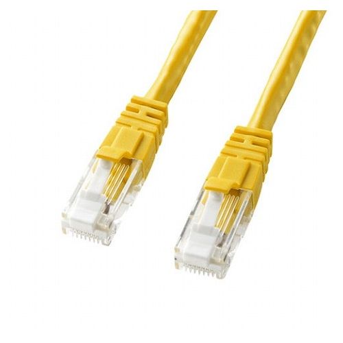 【5個セット】 サンワサプライ つめ折れ防止カテゴリ6LANケーブル KB-T6TS-05YNX5(代引不可)【送料無料】 【5個セット】 サンワサプライ つめ折れ防止カテゴリ6LANケーブル KB-T6TS-05YNX5(代引不可)【送料無料】