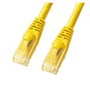 【5個セット】 サンワサプライ カテゴリ6Aより線LANケーブル 10m イエロー KB-T6AY-10YX5(代引不可)【送料無料】(2)