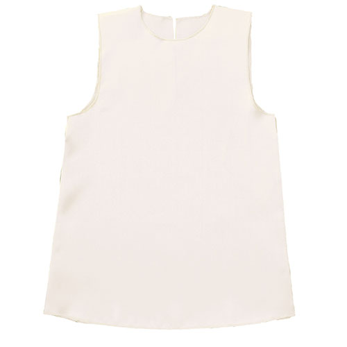 【10個セット】 ARTEC ソフトサテンワンピース C 白 ATC14490X10(代引不可)【送料無料】(3)