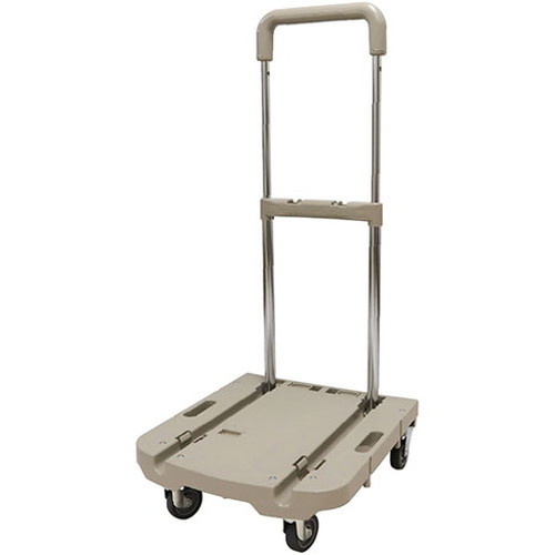 日東 F S ハンドルカート モカ FSHC-MC ハンドル台車 台車 手押し台車 伸縮 ハンドル スムーズ キャスター 静音 折りたたみ コンパクト(代引不可)【送料無料】